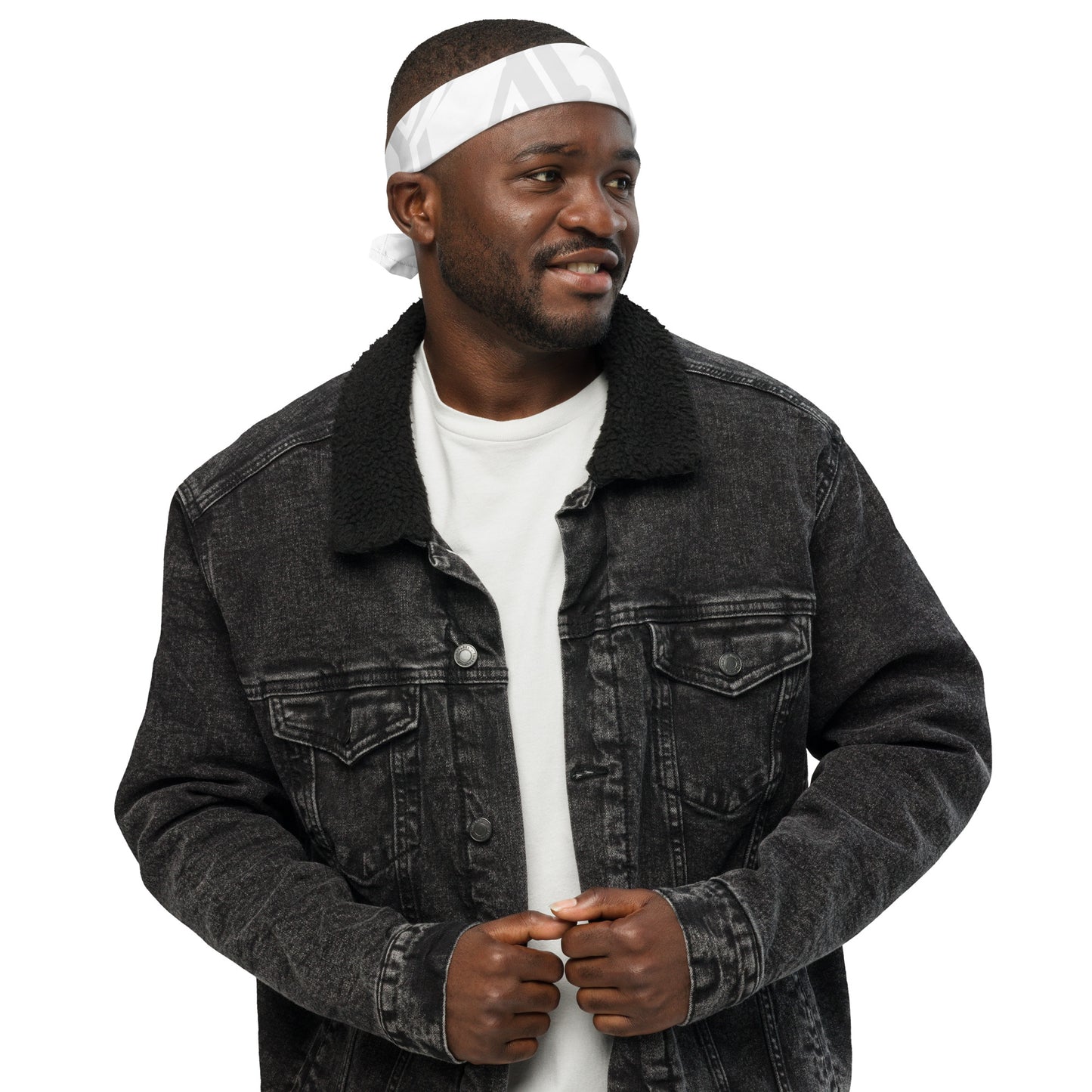 Iyawo Bold  Isese White bandana