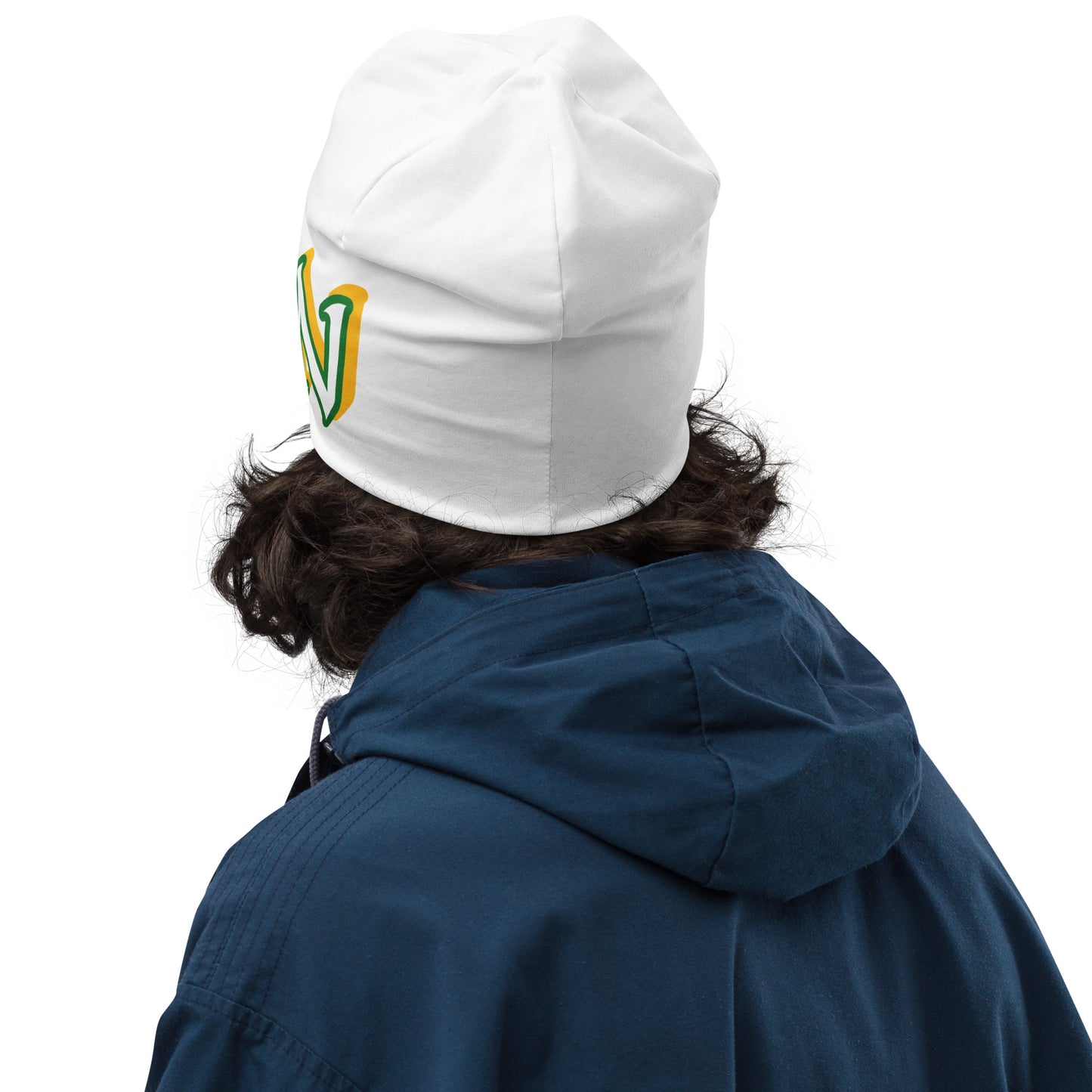 Oshun 4 All-Over Print Beanie