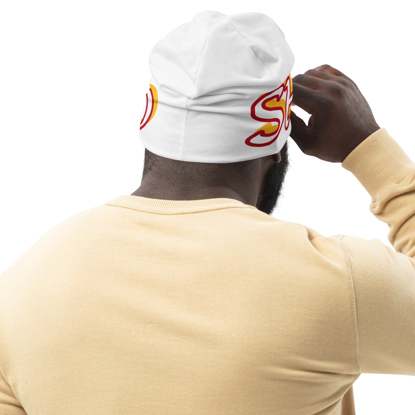 Shango 4 All-Over Print Beanie