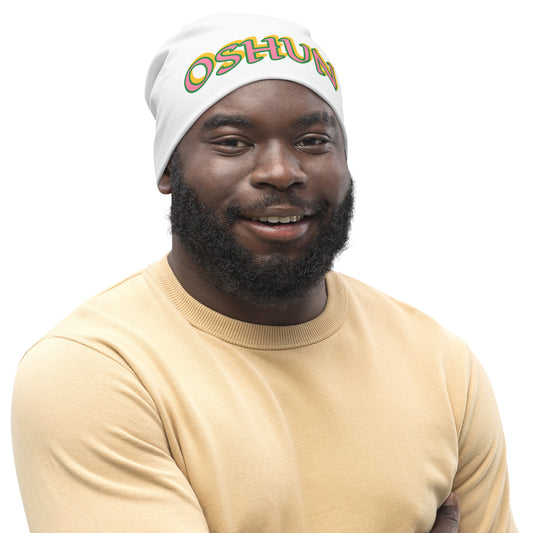 Oshun Ololodi 2 small All-Over Print Beanie