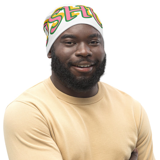 Oshun Ololodi 2 All-Over Print Beanie
