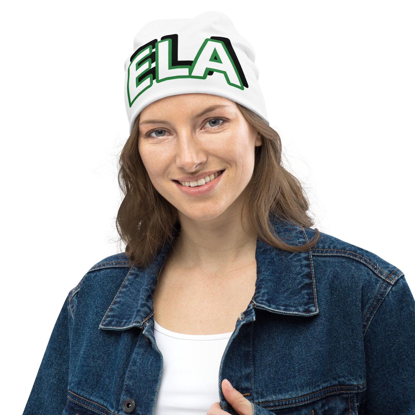 ELA 1 Aje-Ju-Ogun All-Over Print Beanie