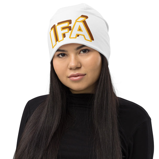 IFÁ ELA 1 All-Over Print Beanie