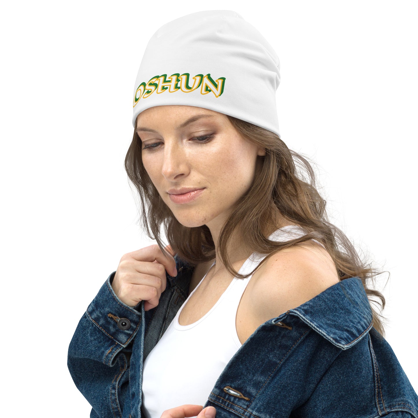 Oshun 3 small All-Over Print Beanie