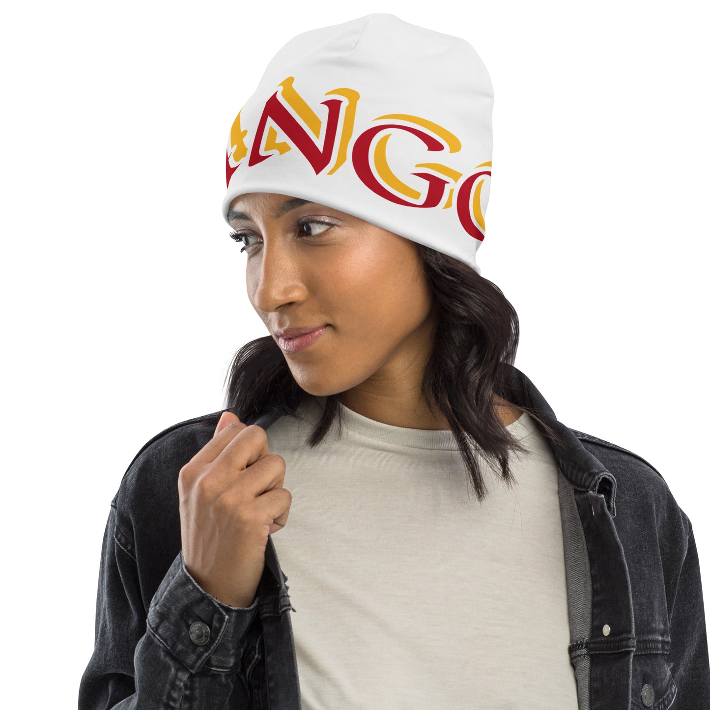 Shango 1 All-Over Print Beanie