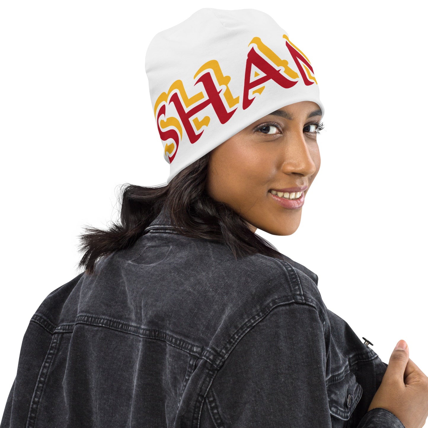 Shango 1 All-Over Print Beanie
