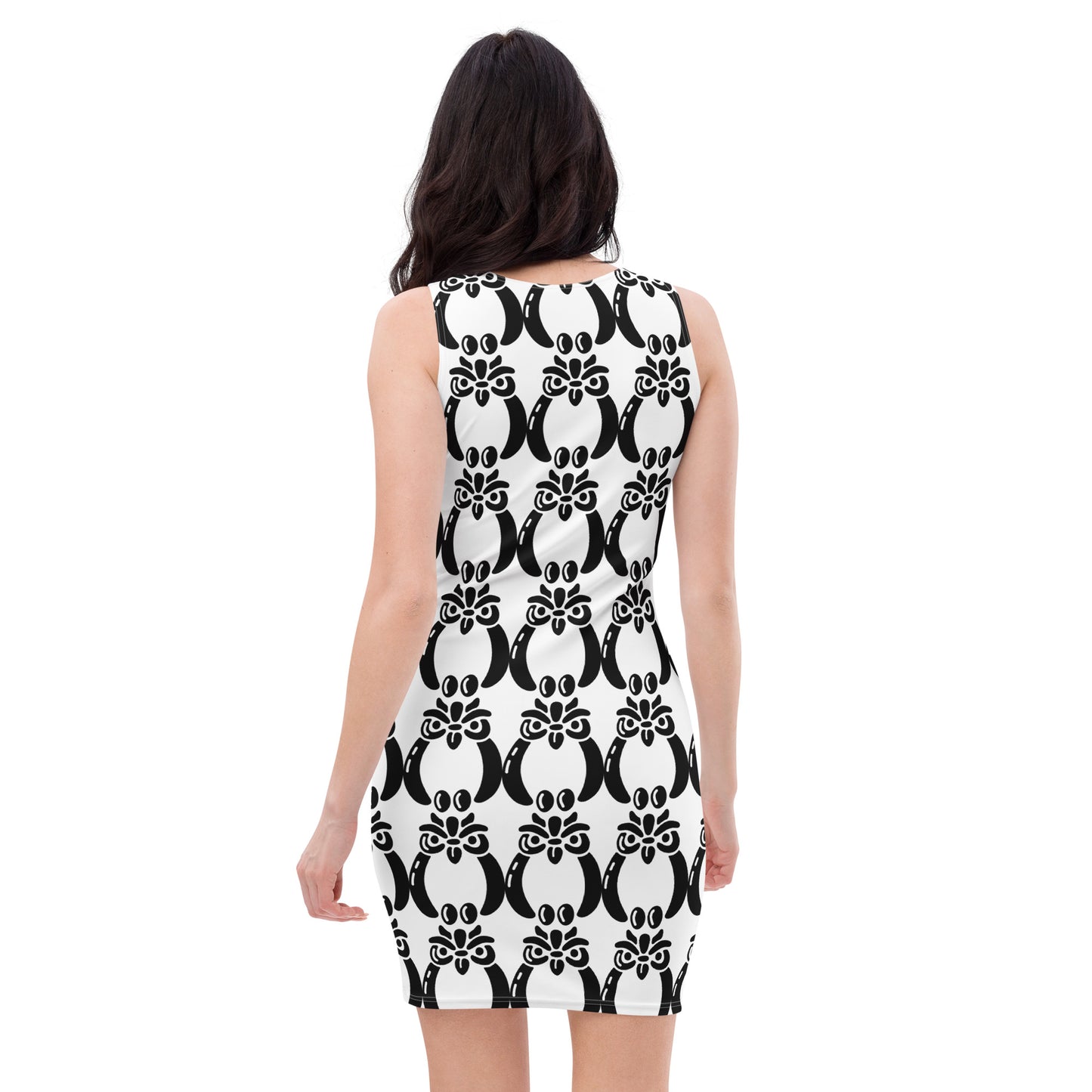 Black Ájé medium icon White Bodycon dress