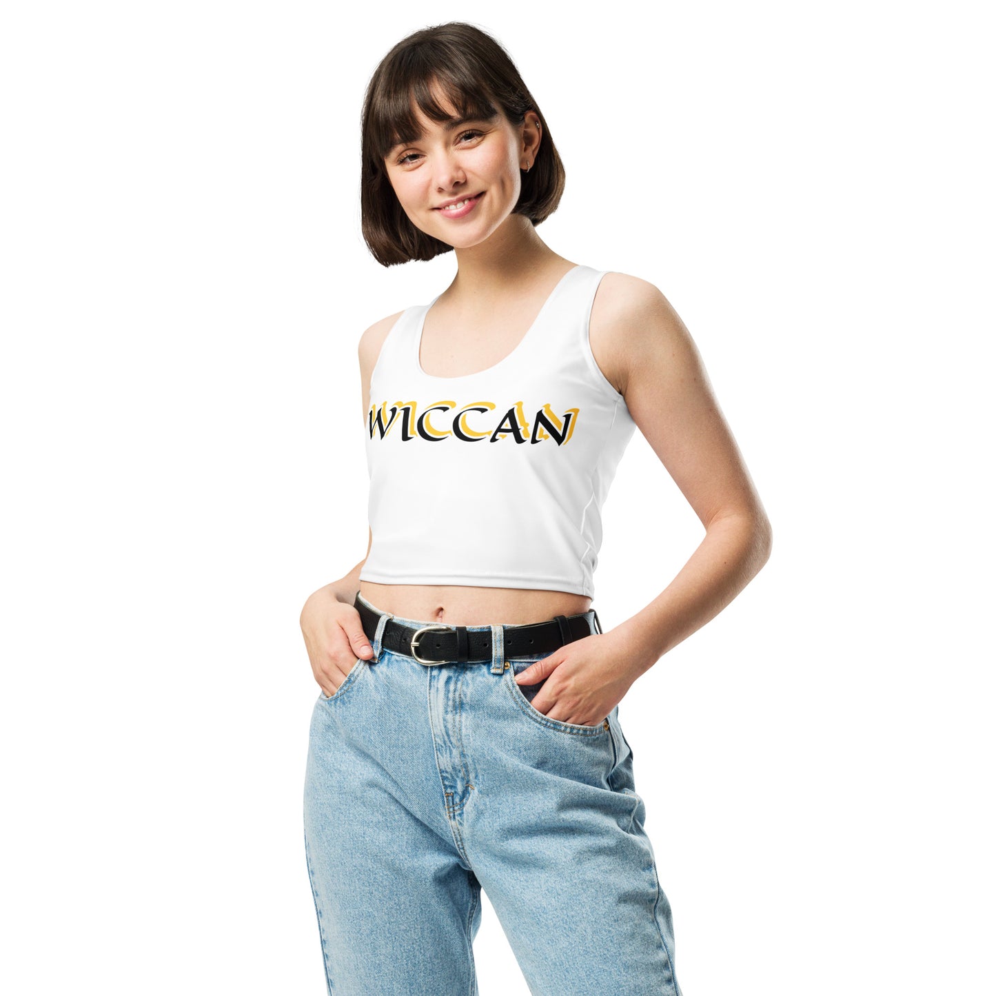 Wiccan 7 Crop Top