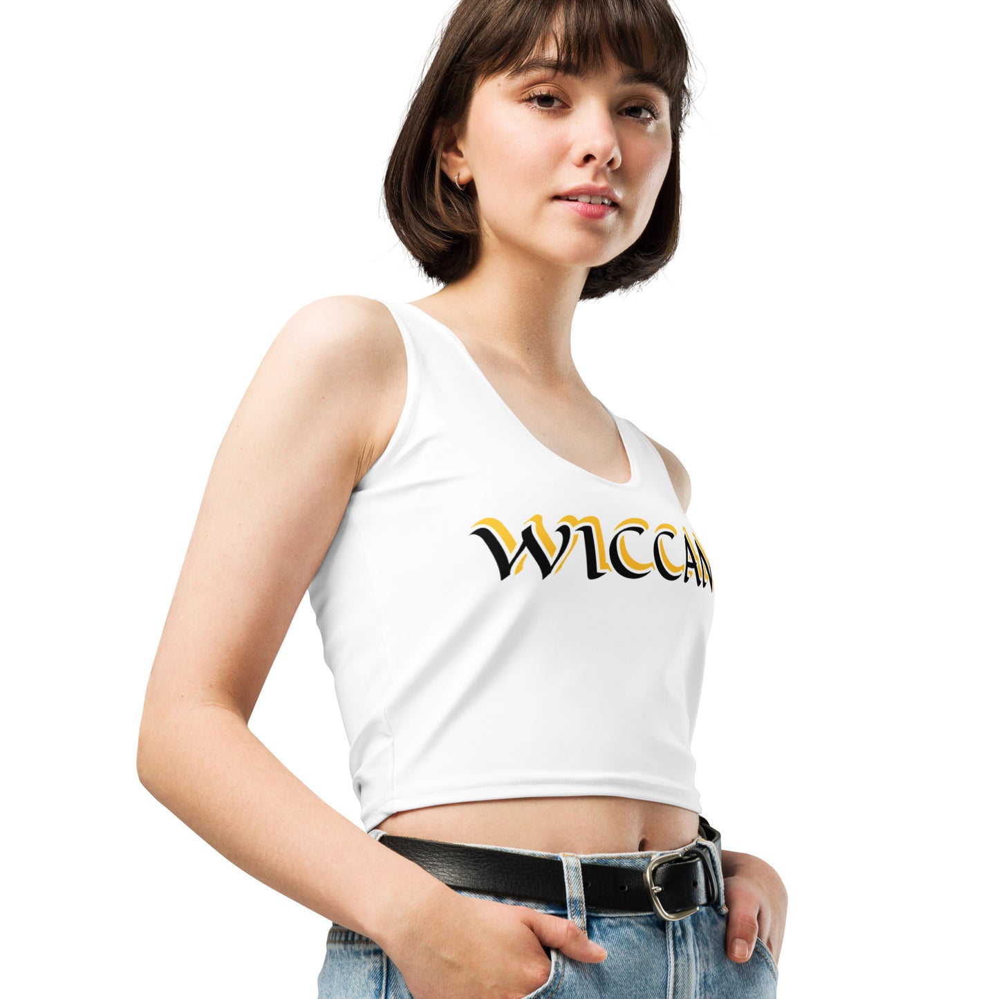 Wiccan 7 Crop Top