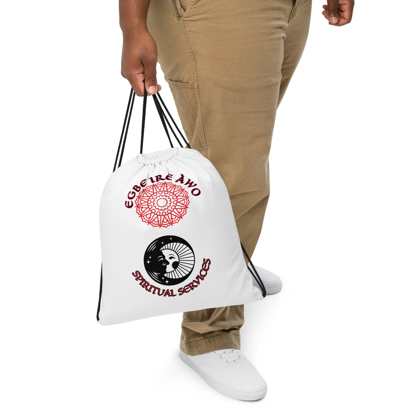 Egbe Ire Awo Signature 1 Drawstring bag