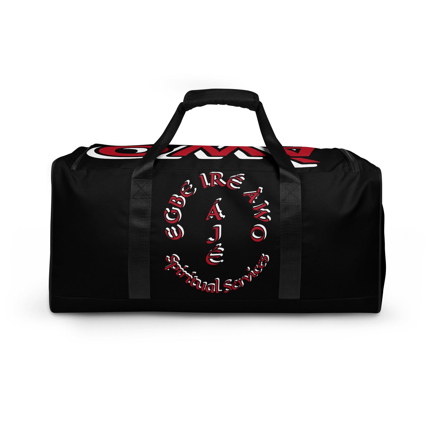 Egbe Red Ájé Black Duffle bag