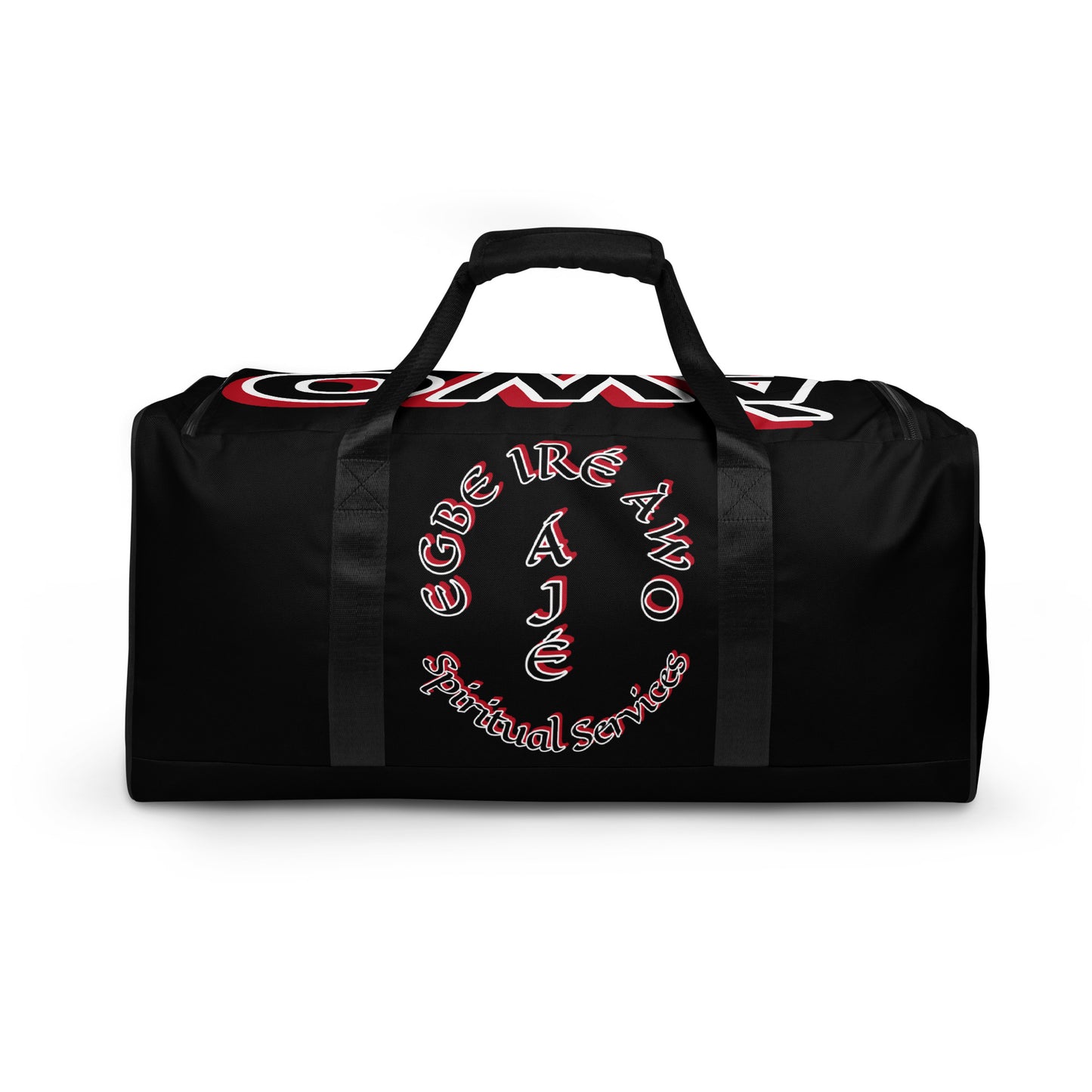 Egbe Black Ájé Black Duffle bag