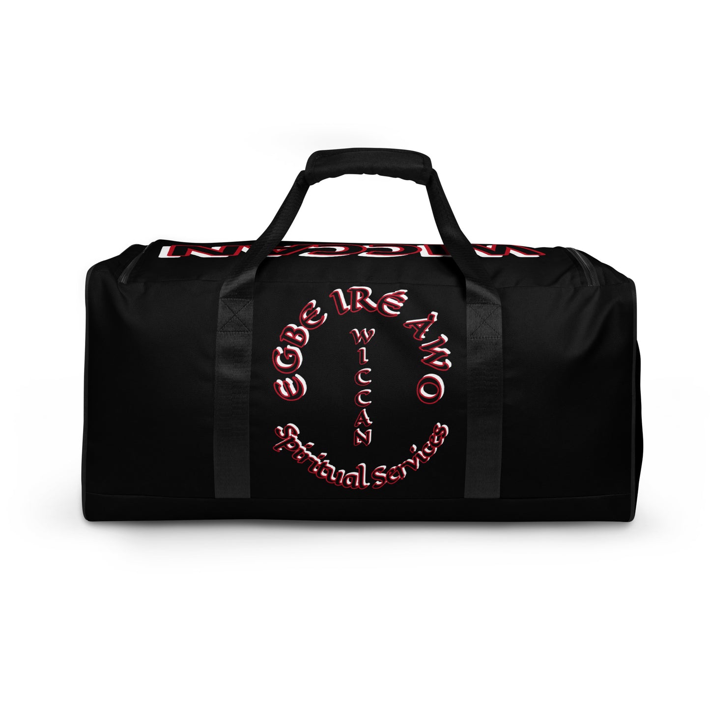 Egbe Black Wiccan Black Duffle bag