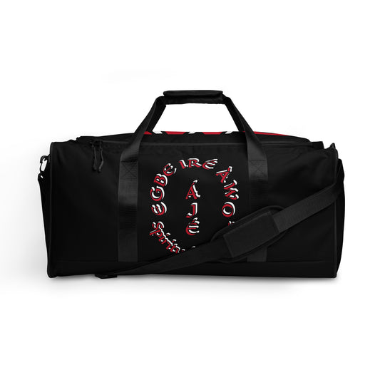 Egbe Red Ájé Black Duffle bag