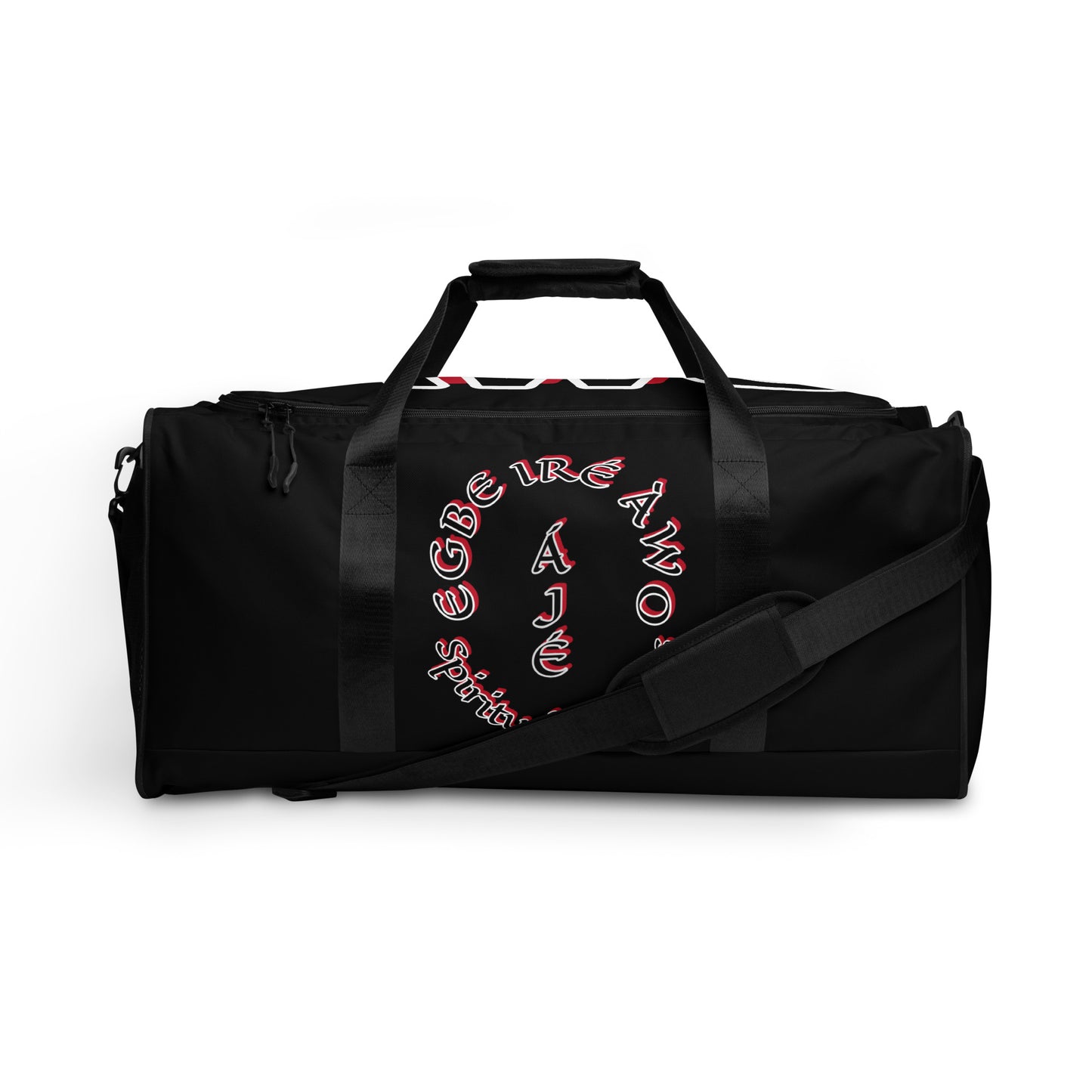 Egbe Black Ájé Black Duffle bag