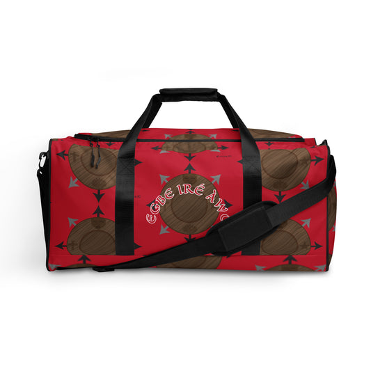 Egbe Ire Awo Red Logo Duffle bag