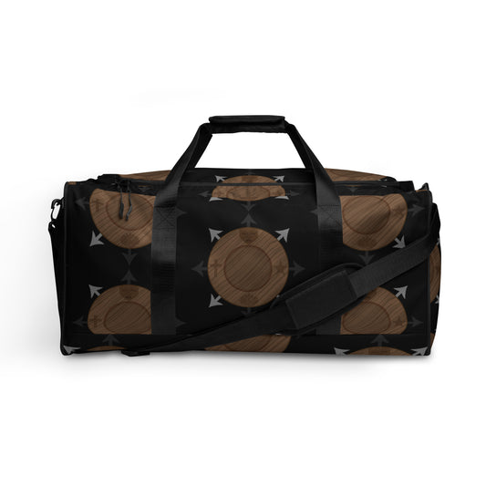 Egbe Black Logo Duffle bag