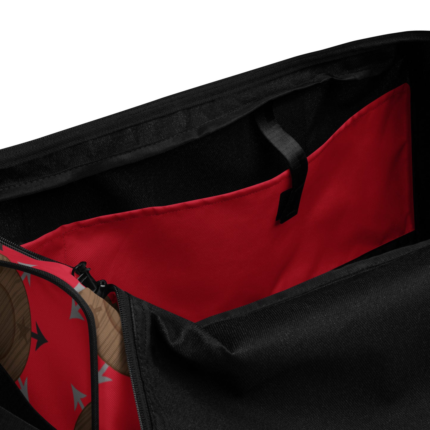 Egbe Red Logo Duffle bag