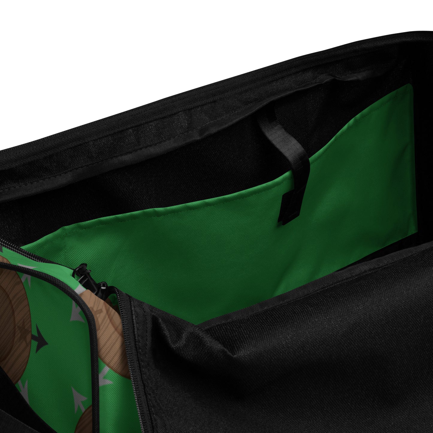 Egbe Ire Awo Green Logo Duffle bag