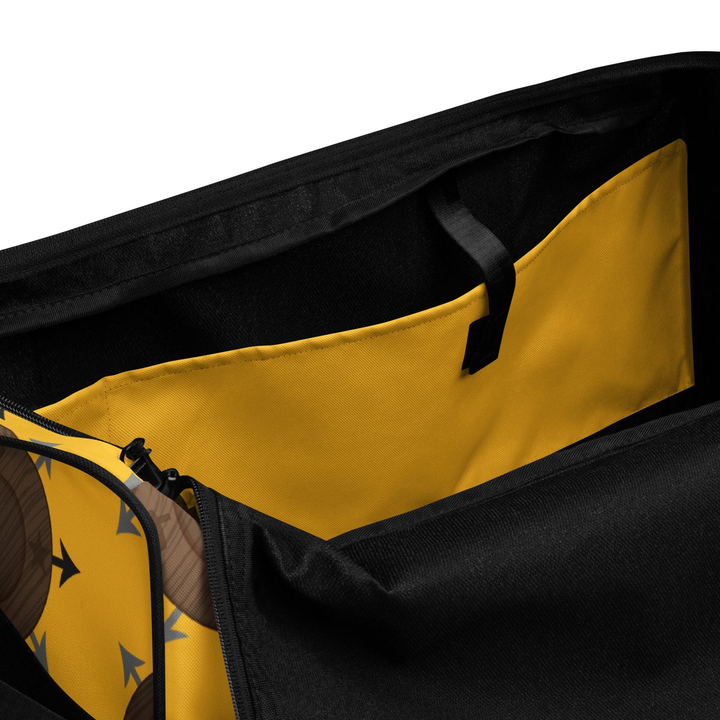 Egbe Ire Awo Yellow Logo Duffle bag