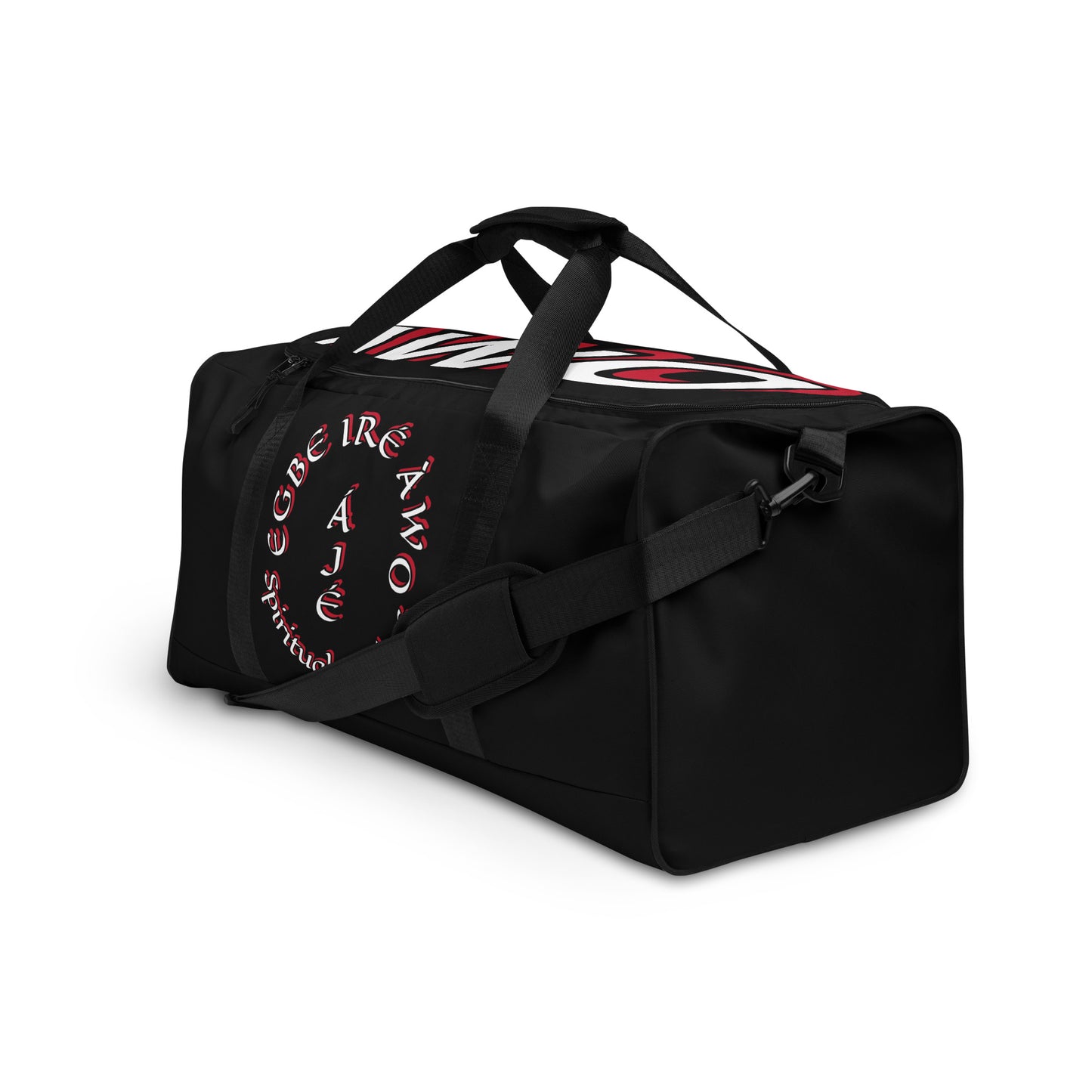 Egbe White Ájé Black  Duffle bag