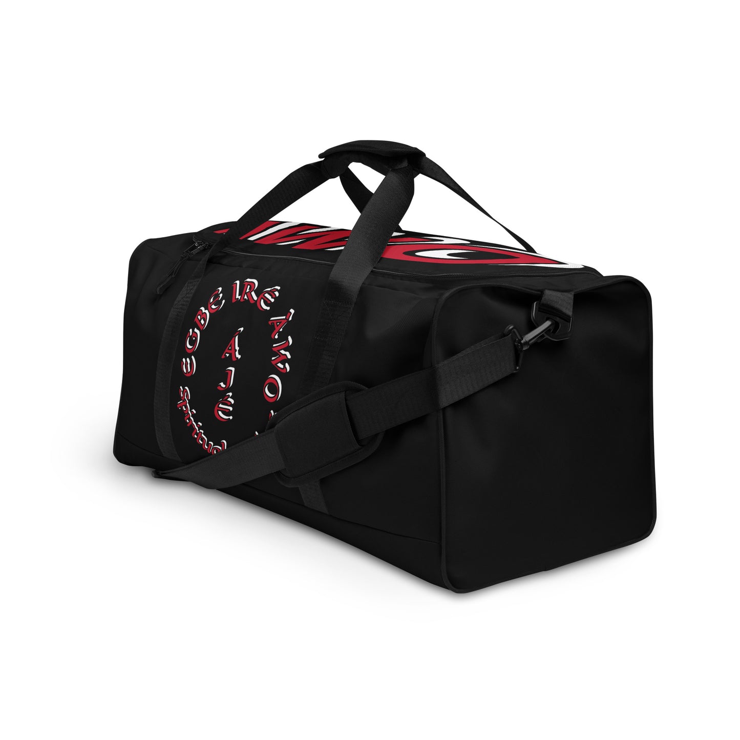 Egbe Red Ájé Black Duffle bag