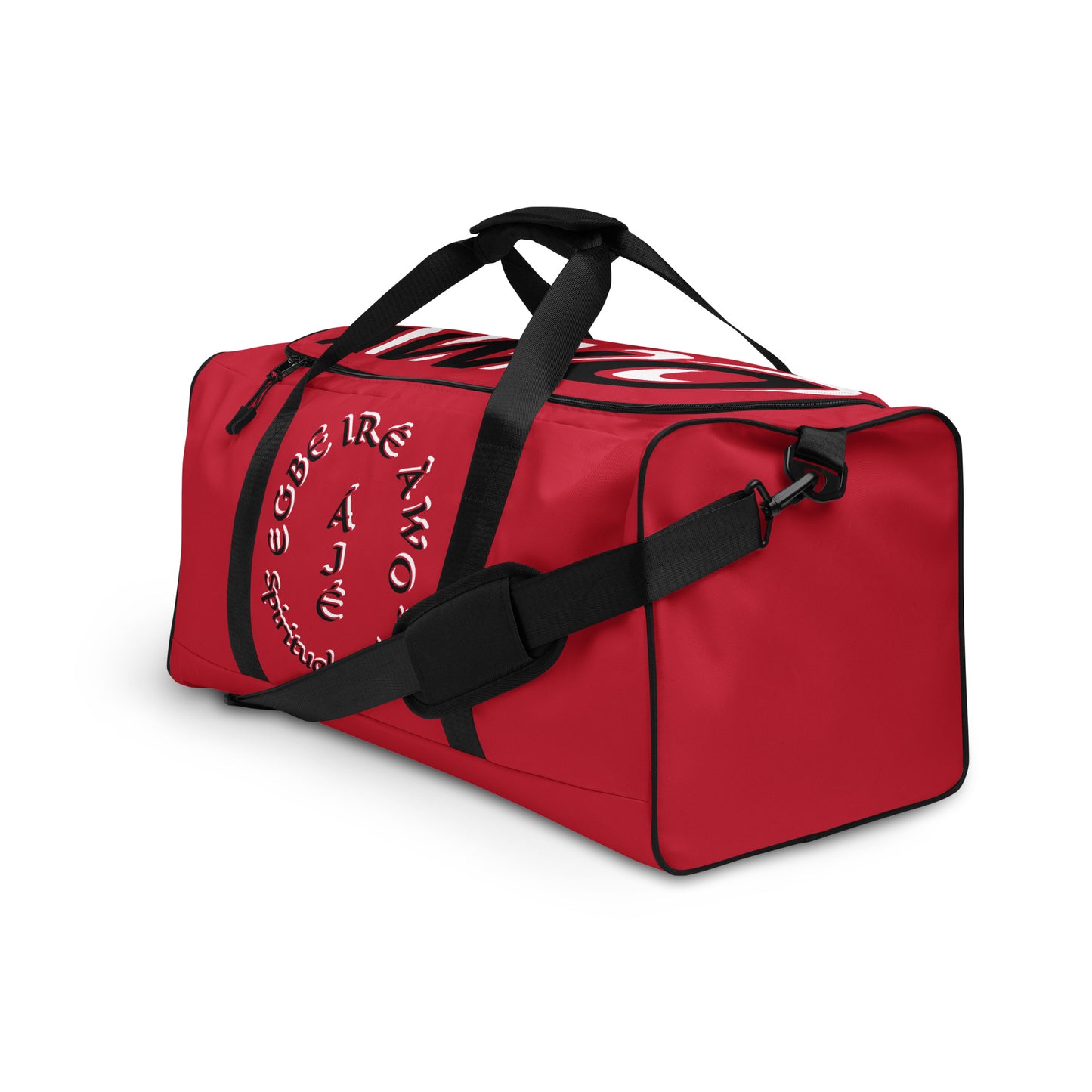 Egbe Black Ájé Red Duffle bag