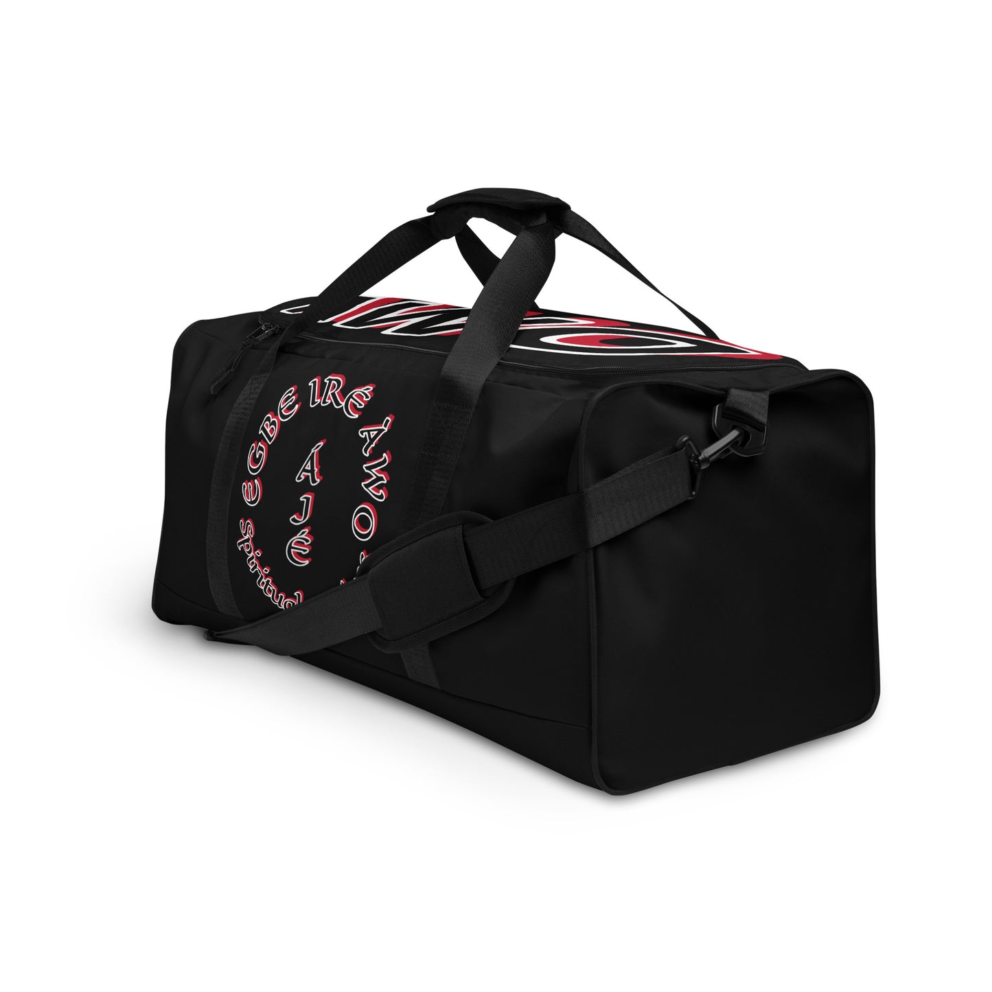 Egbe Black Ájé Black Duffle bag