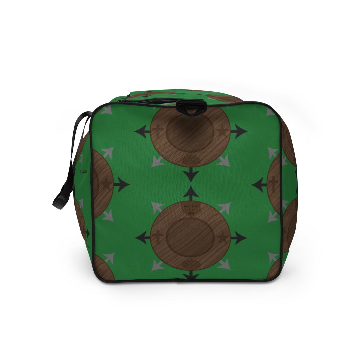 Egbe Ire Awo Green Logo Duffle bag