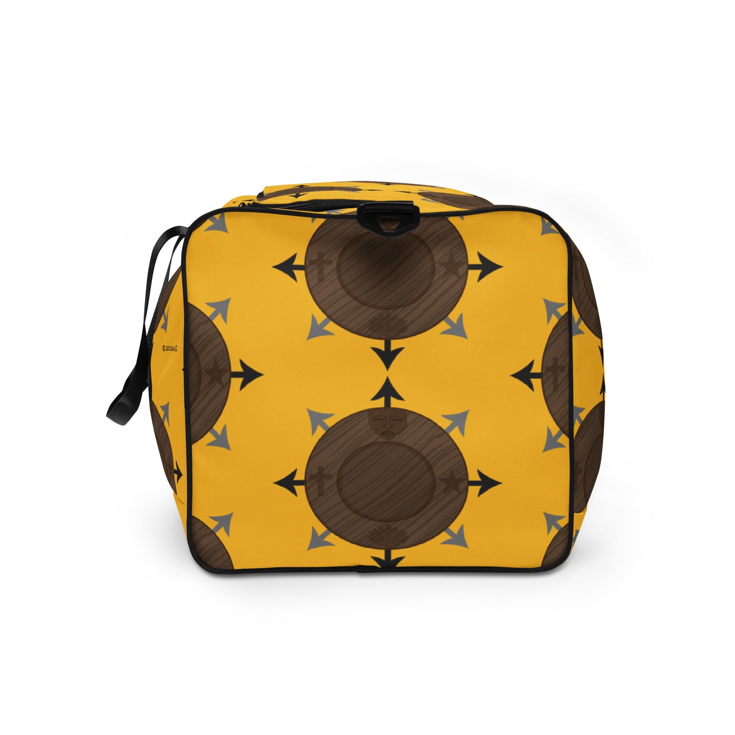 Egbe Ire Awo Yellow Logo Duffle bag