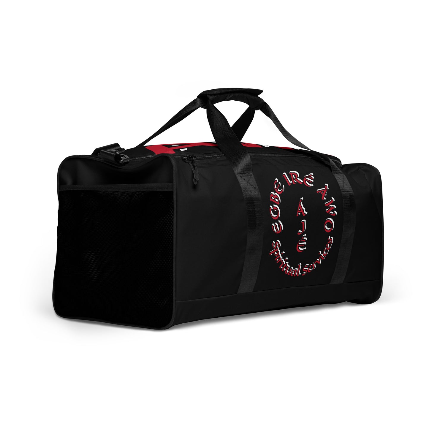 Egbe Red Ájé Black Duffle bag