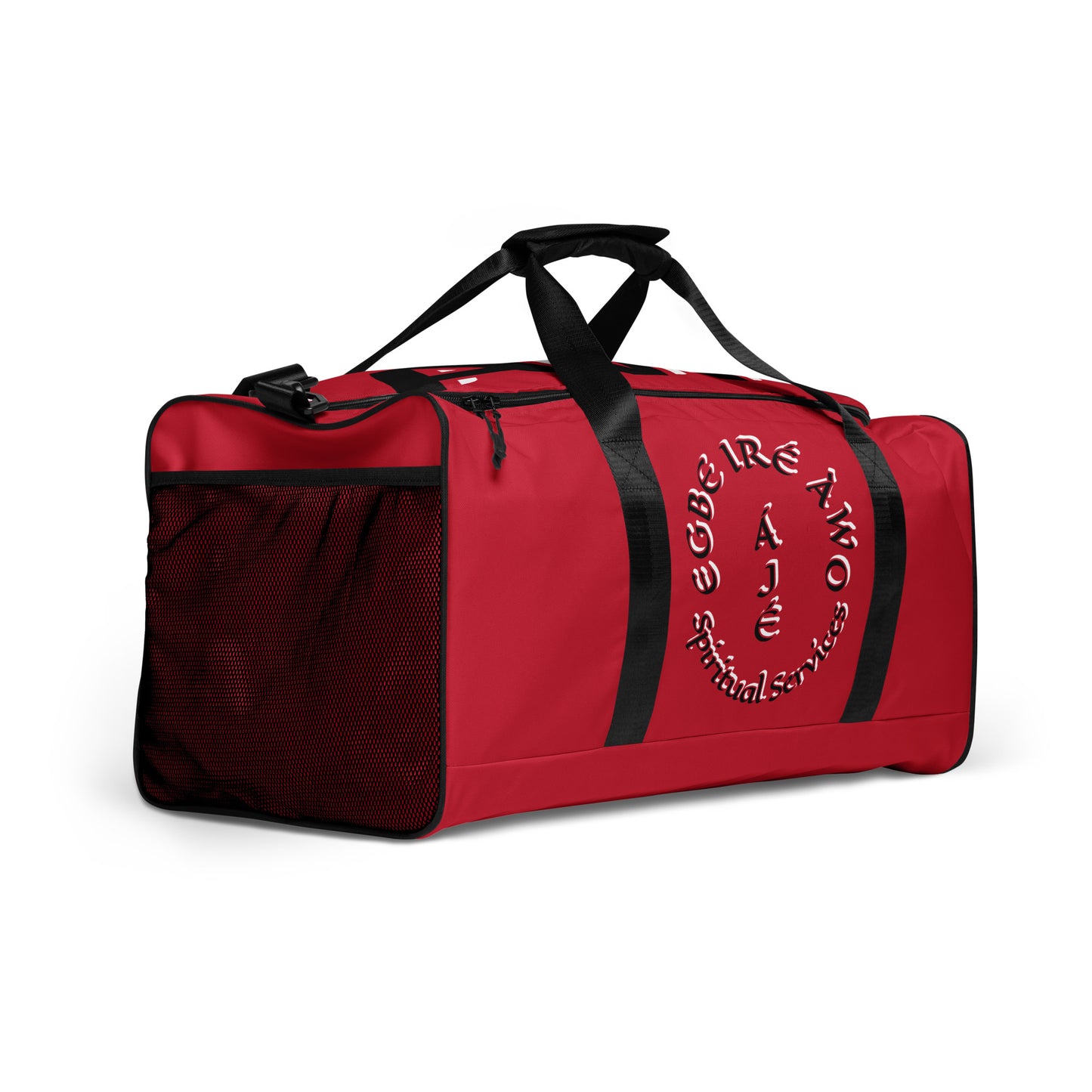 Egbe Black Ájé Red Duffle bag