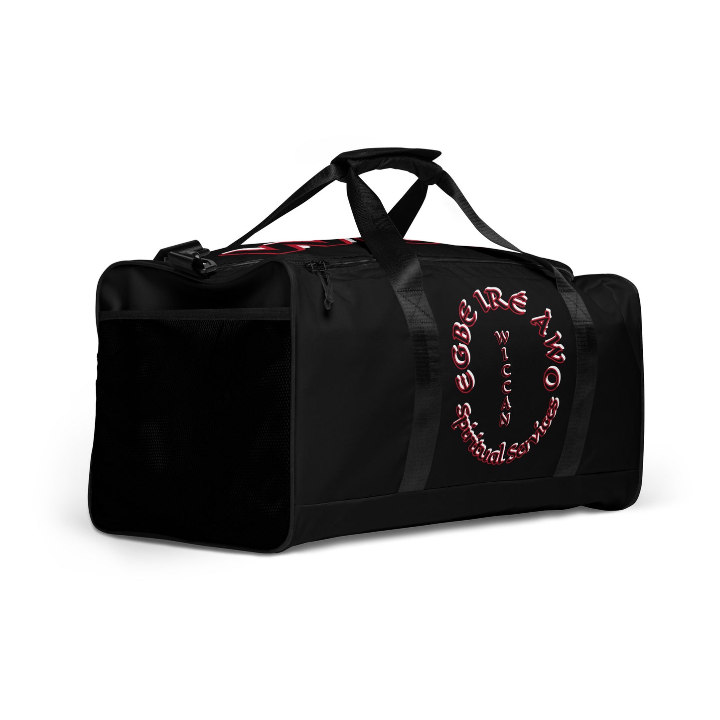 Egbe Black Wiccan Black Duffle bag