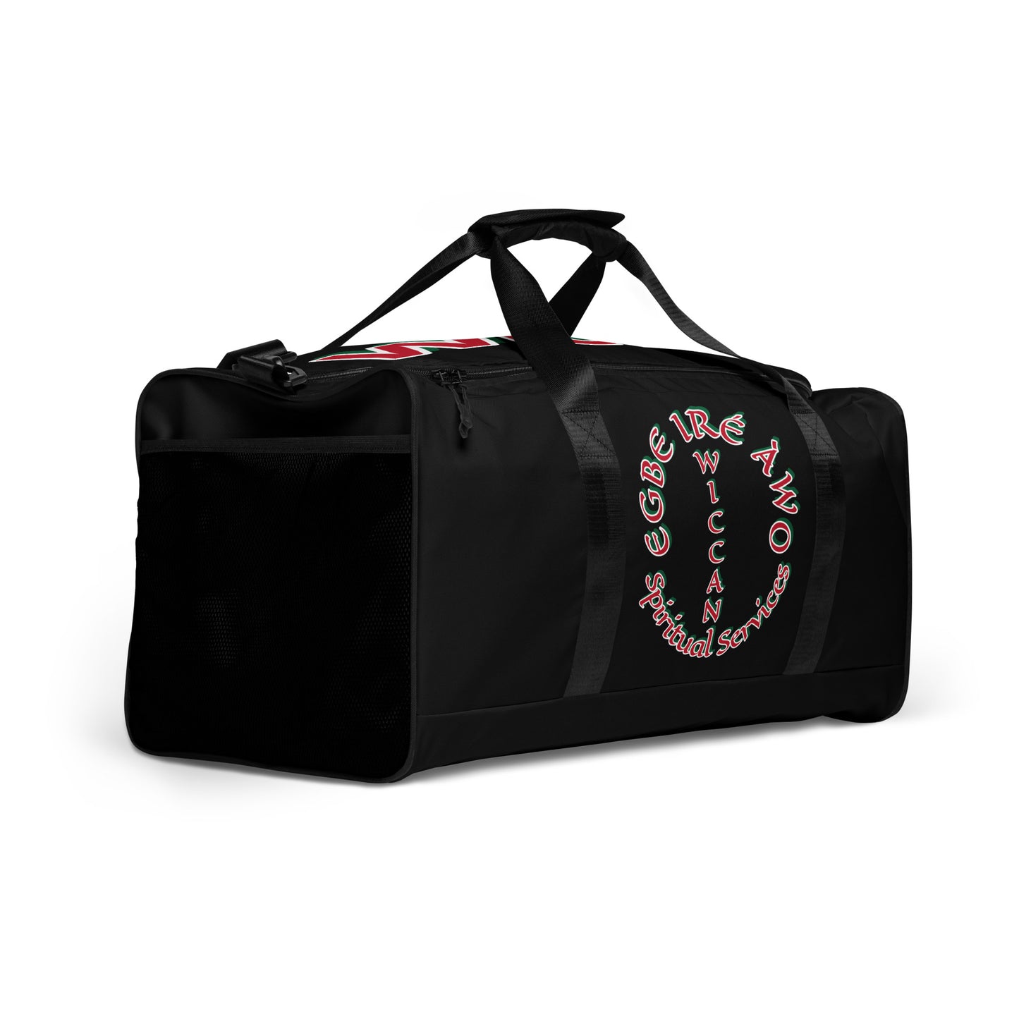 Egbe Red Wiccan Black Duffle bag