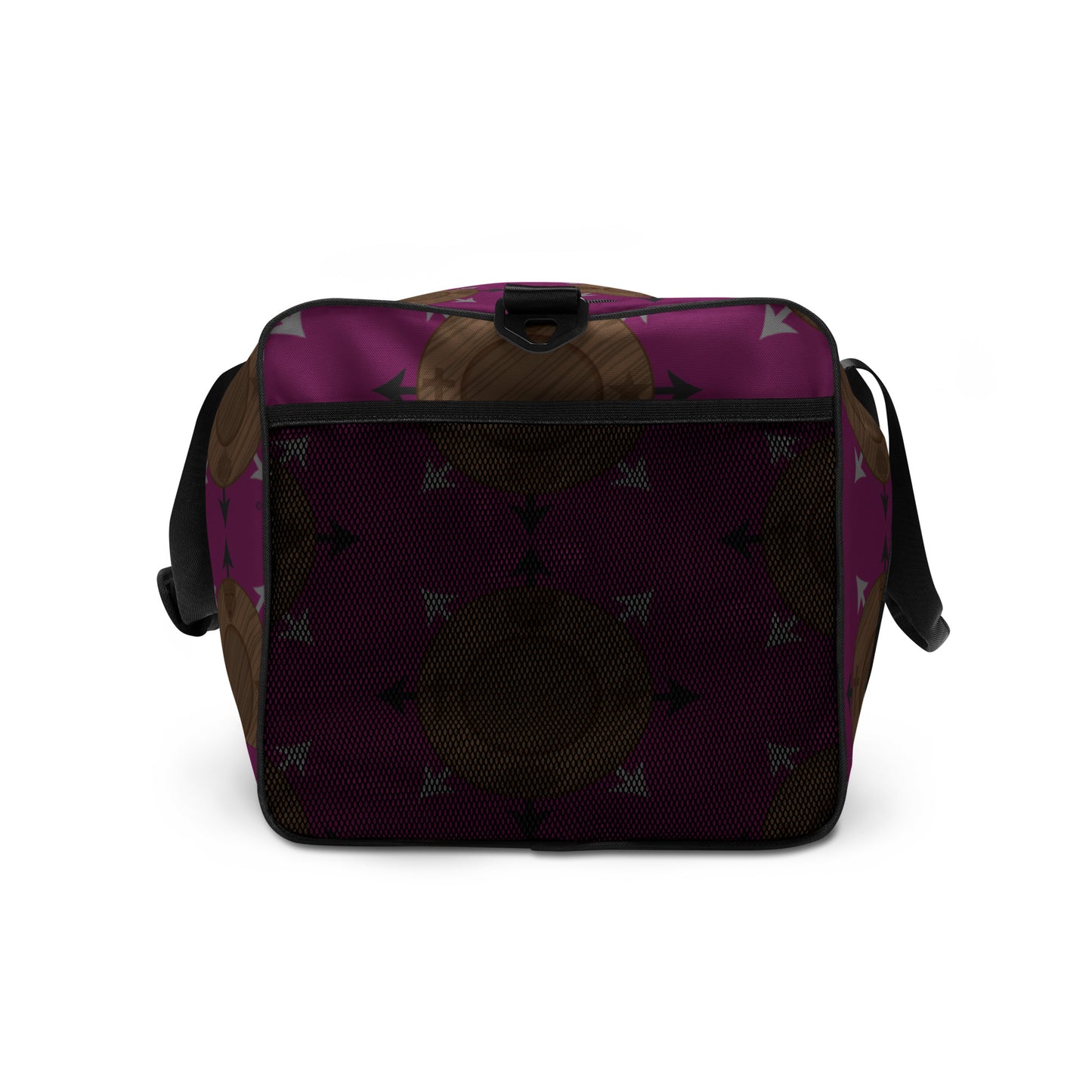 Egbe Ire Awo Eggplant Logo Duffle bag