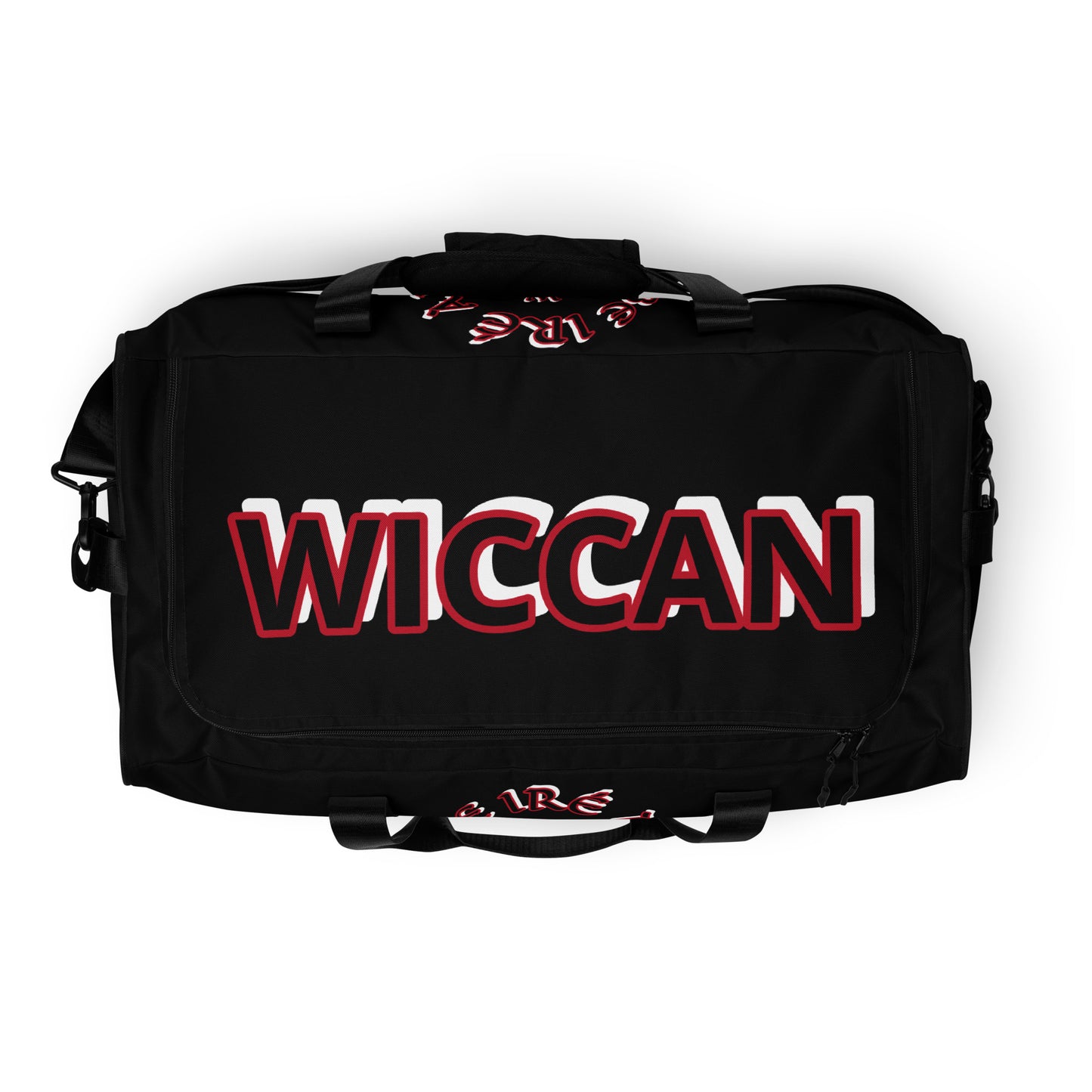 Egbe Black Wiccan Black Duffle bag