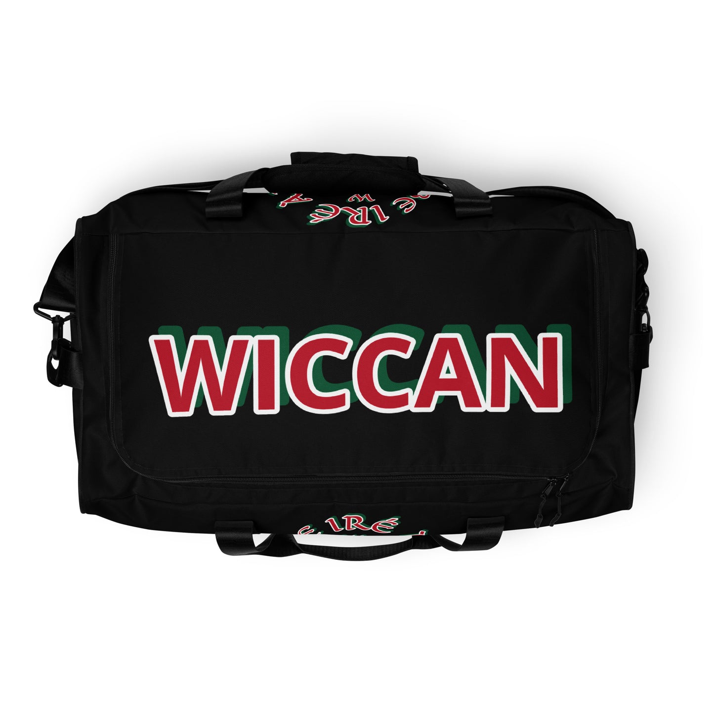 Egbe Red Wiccan Black Duffle bag