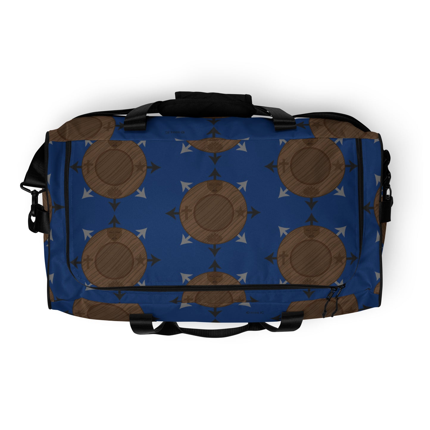 Egbe Ire Awo Blue Logo Duffle bag