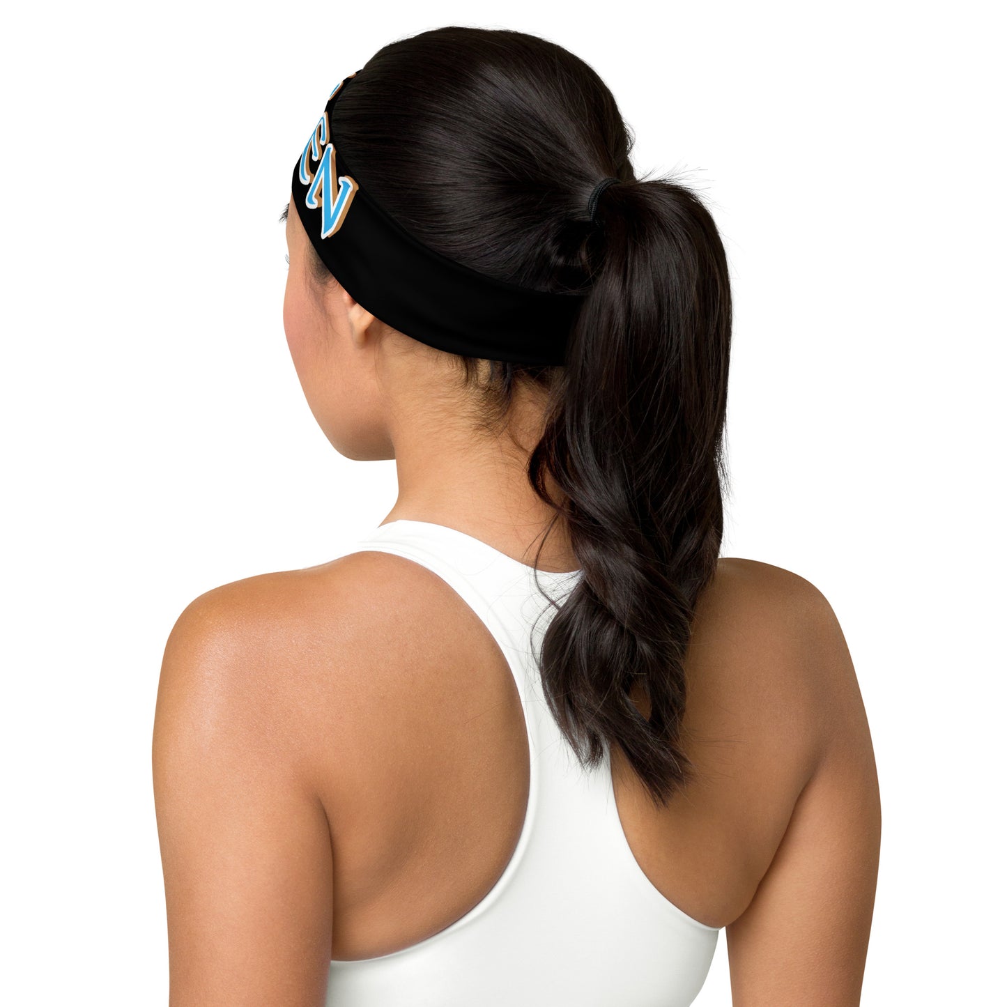Queen 5 Black Headband