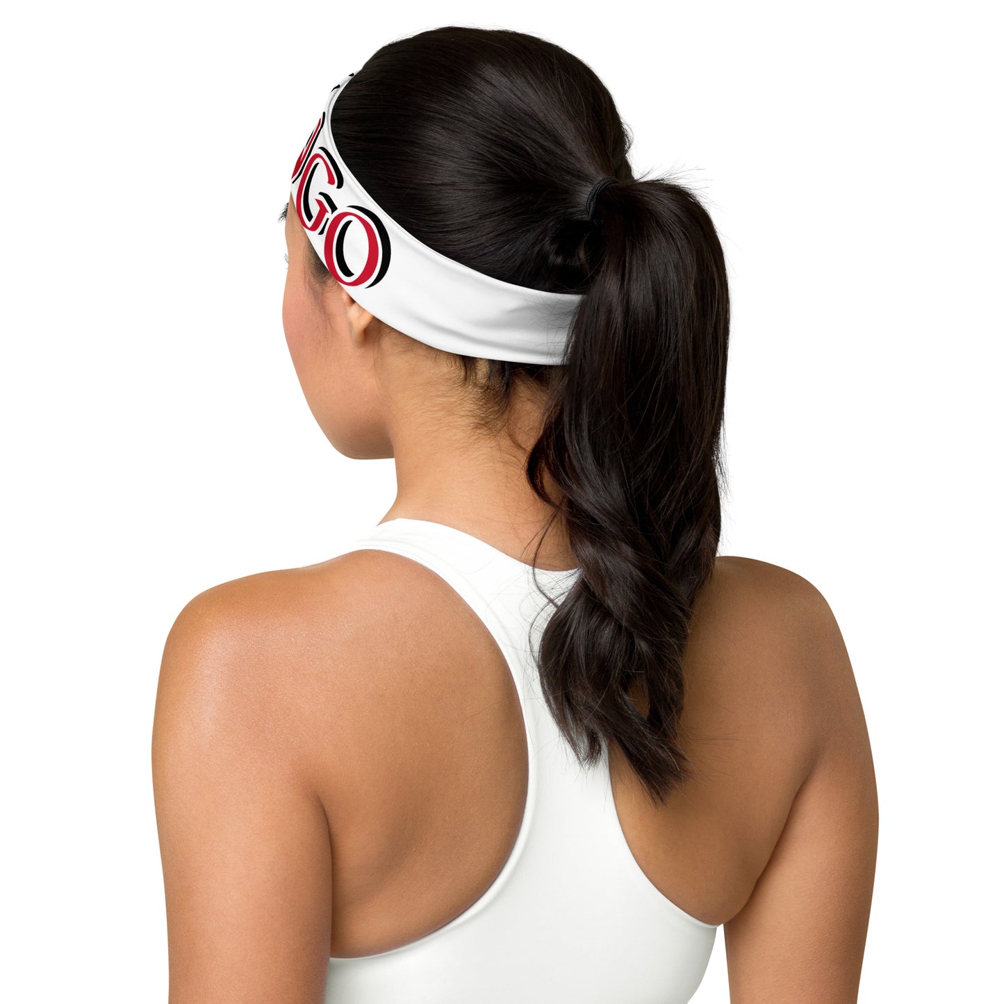 Shango Lucumi Aje White Headband