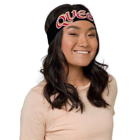 Queen 2 Black Headband