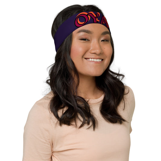 Oya Eggplant Headband