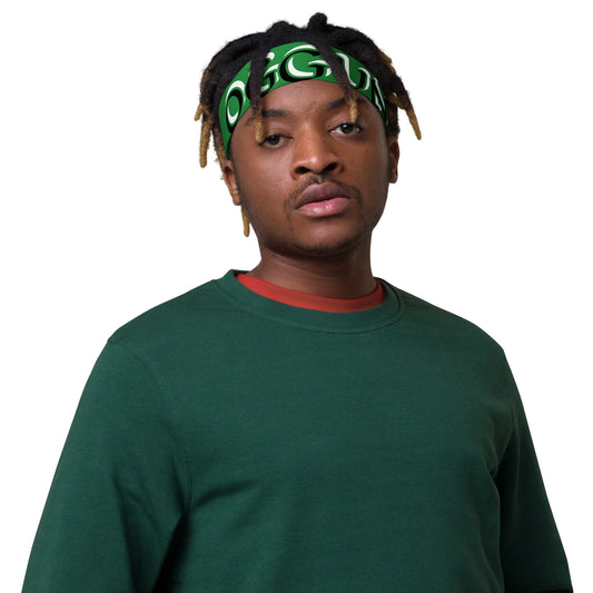 Oggun Lucumi 3 Green Headband