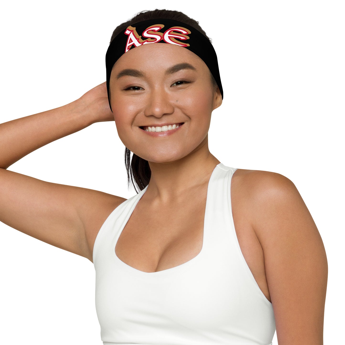 Ase  1 Black Headband
