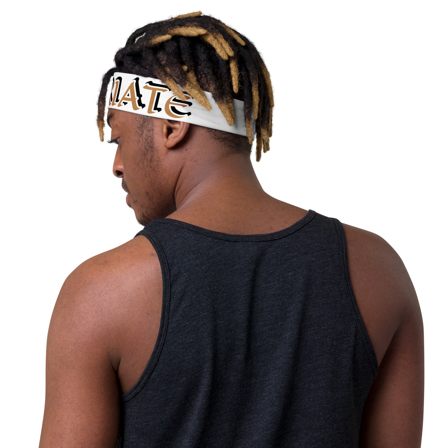 Oba-Oriate Gold/Black Headband
