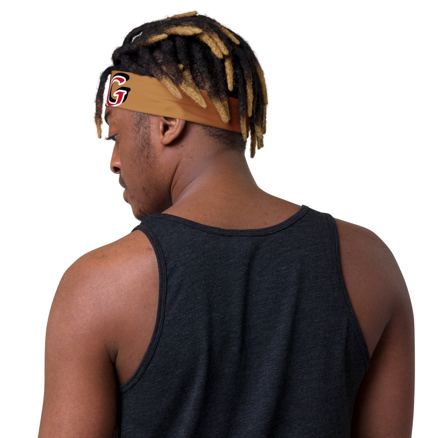 King 1 Gold Headband