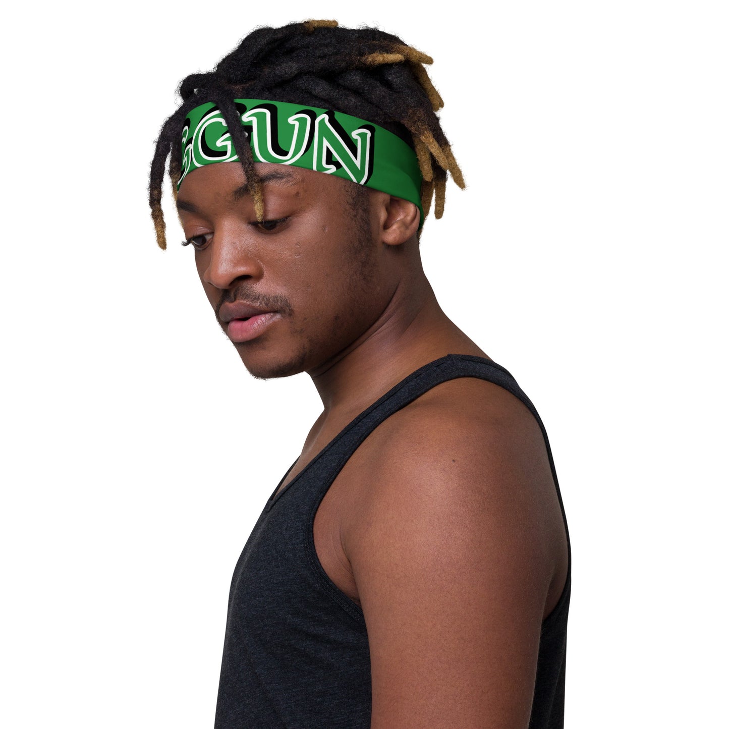 Oggun Lucumi 1 Green Headband
