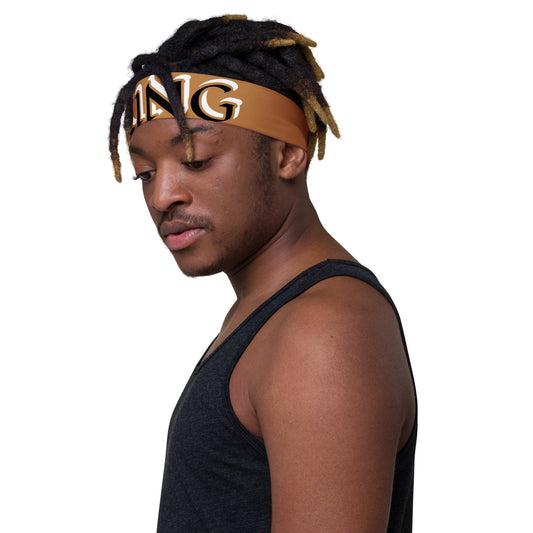 King 2 Gold Headband