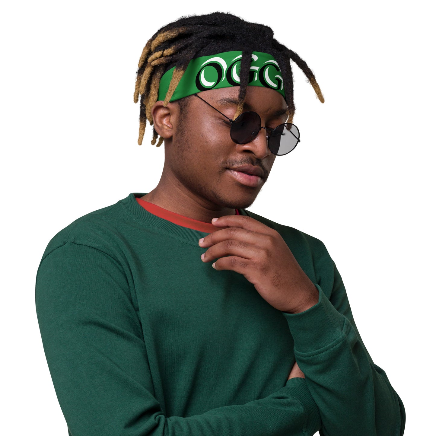 Oggun Lucumi 3 Green Headband