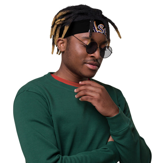 Ase  2 Black Headband